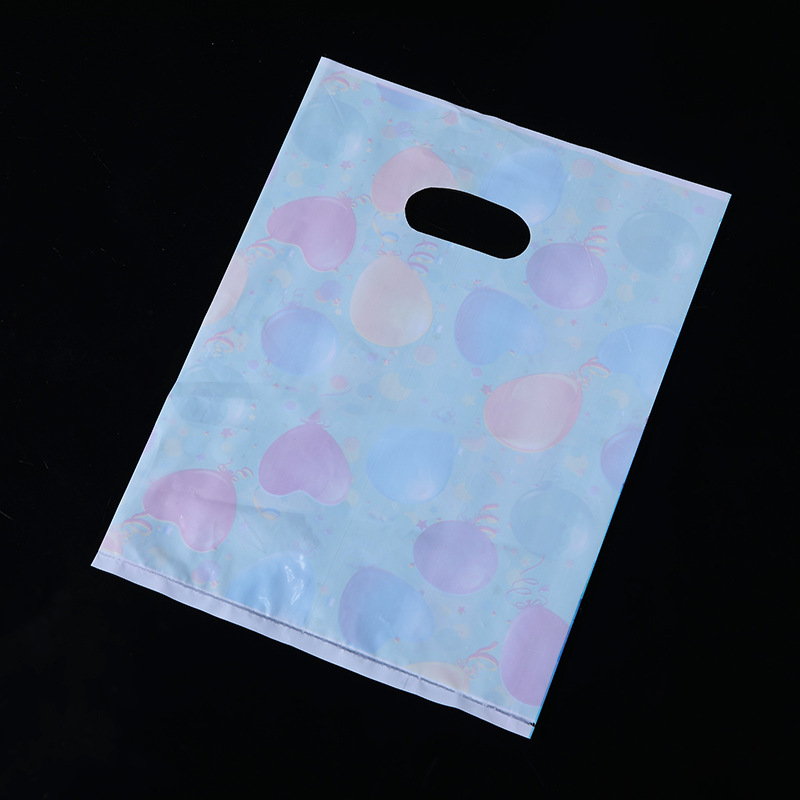 厂家直销创意小清新印花气球礼品袋 opp塑料生日小礼品首饰包装袋