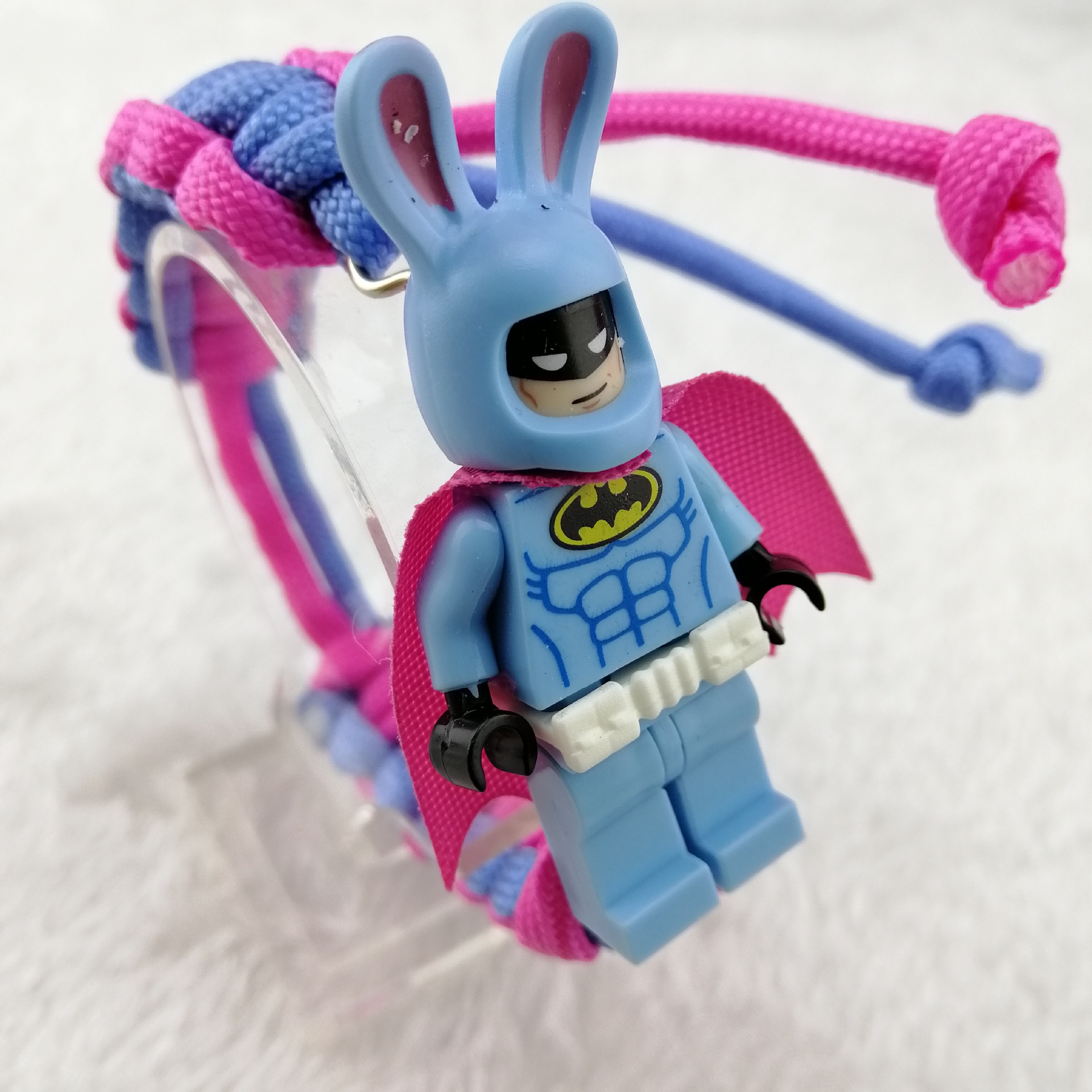 巴斯光年手链编织手链乐高积木超人美国队长蝙蝠侠编织伞绳厂家