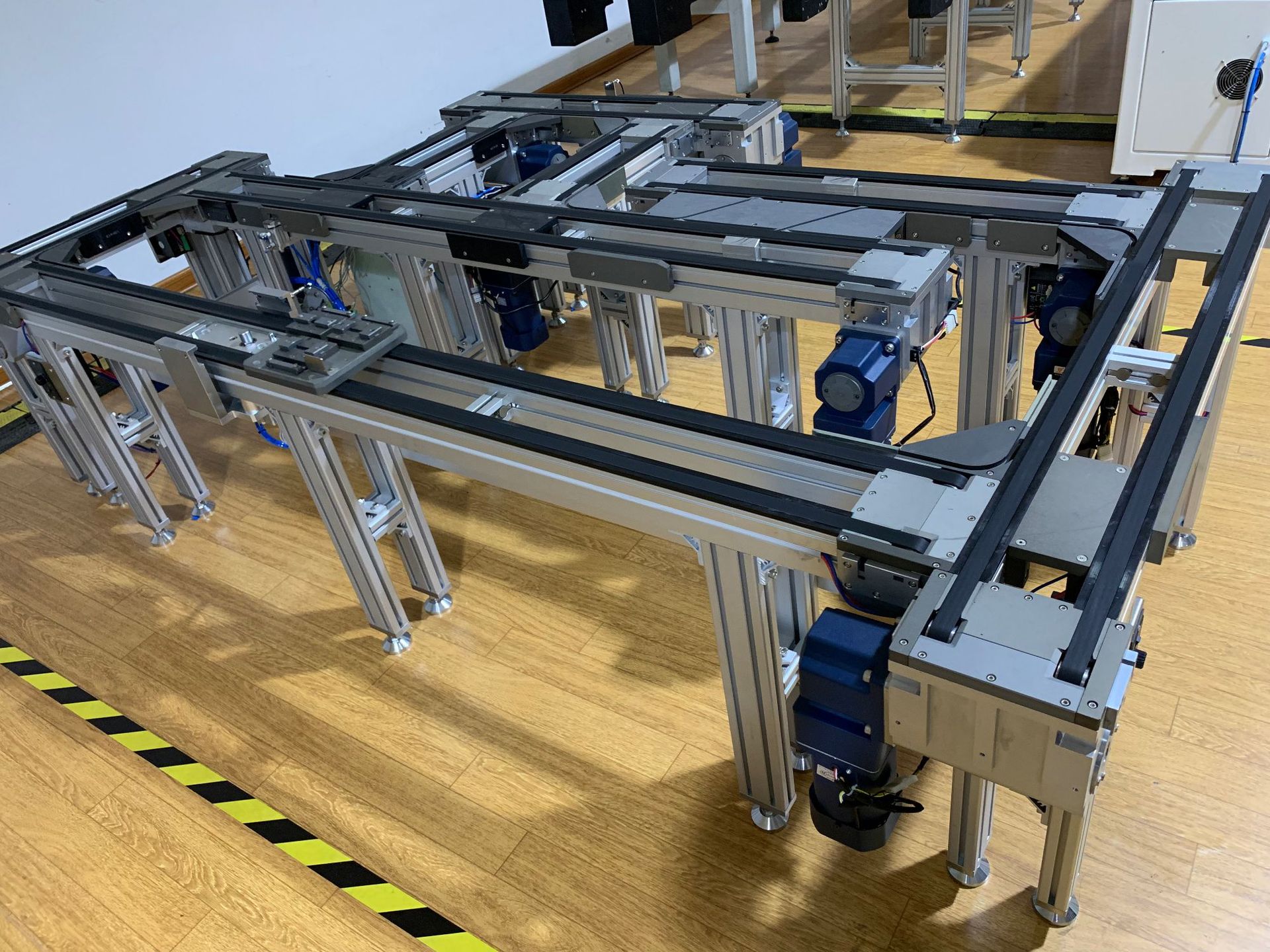 同步带环形流线载具产品输送流线流水线皮带线输送线