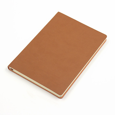 Factory Wholesale Spot Printing Logo Simulation Pu Soft Leather Business Gift Creative Student Journal Notebook