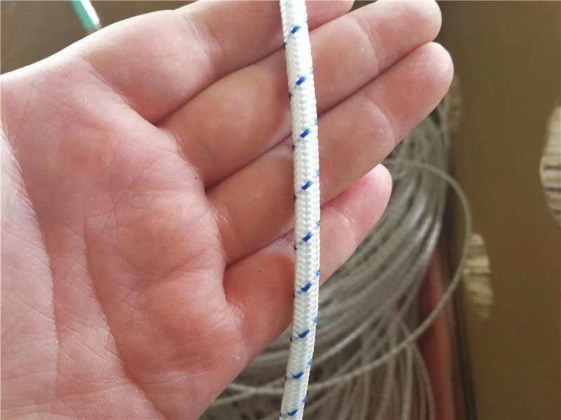 电力牵引绳 电力施工放线绳 牵引绳 杜邦丝牵引绳6mm电力绳