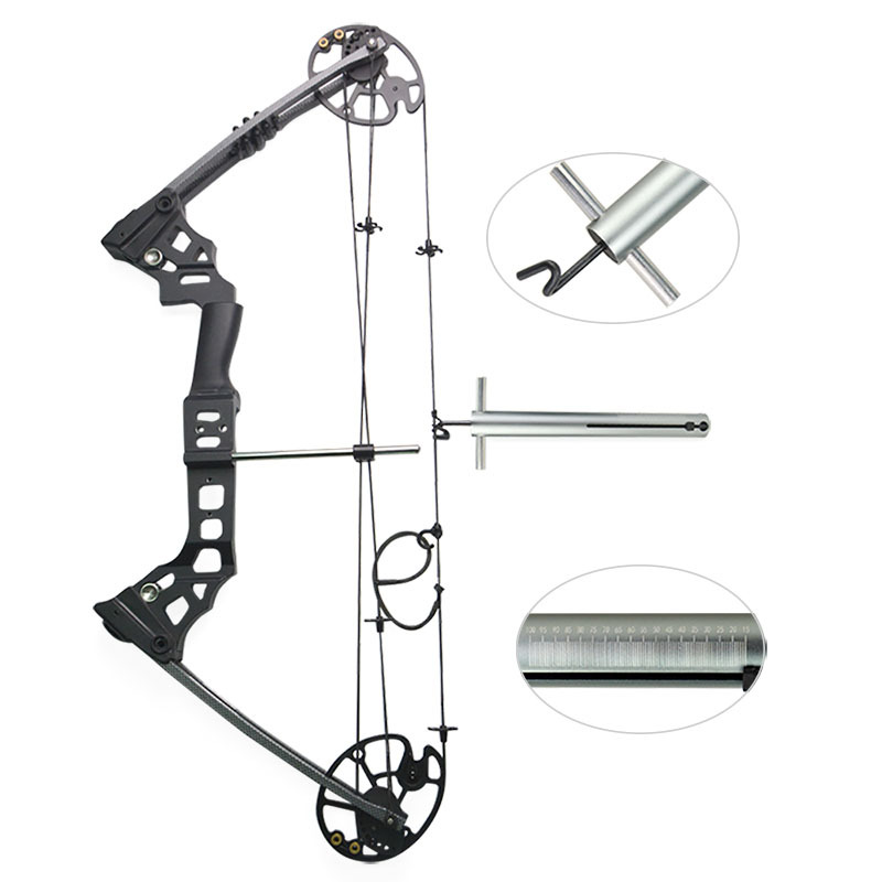 弓箭配件 铝合金测磅仪机械弹簧测磅器复合反曲弓拉力测磅器 现货