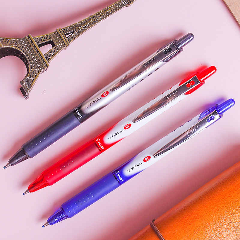 日本百乐blrt-vb5 按动威宝走珠笔百乐办公签字笔水性笔0.5mm批发
