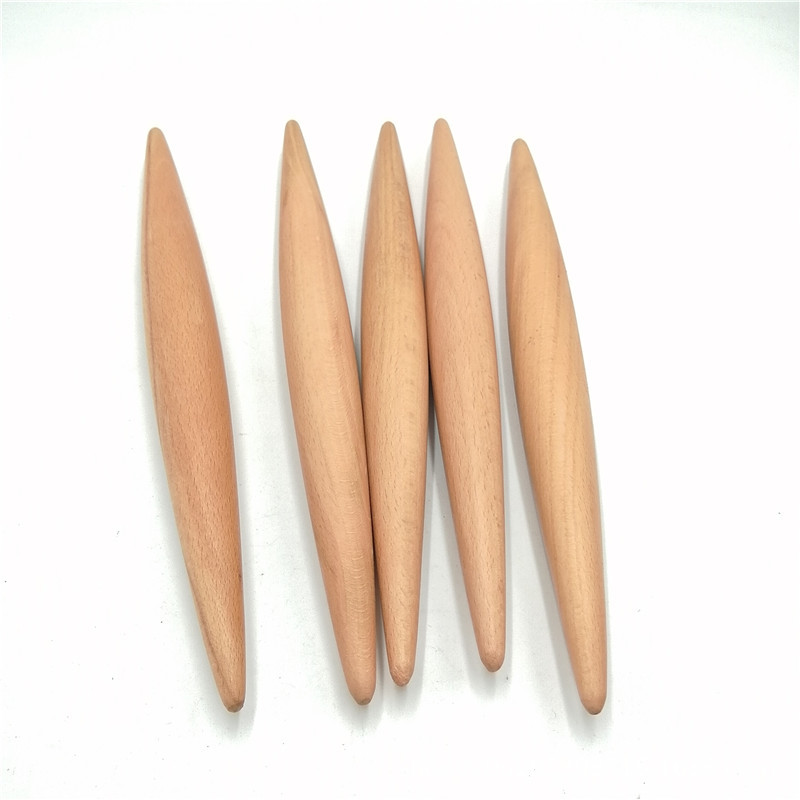 擀面皮工具30榉木尖头面杖 两头尖擀面杖 2元店货源厨房工具