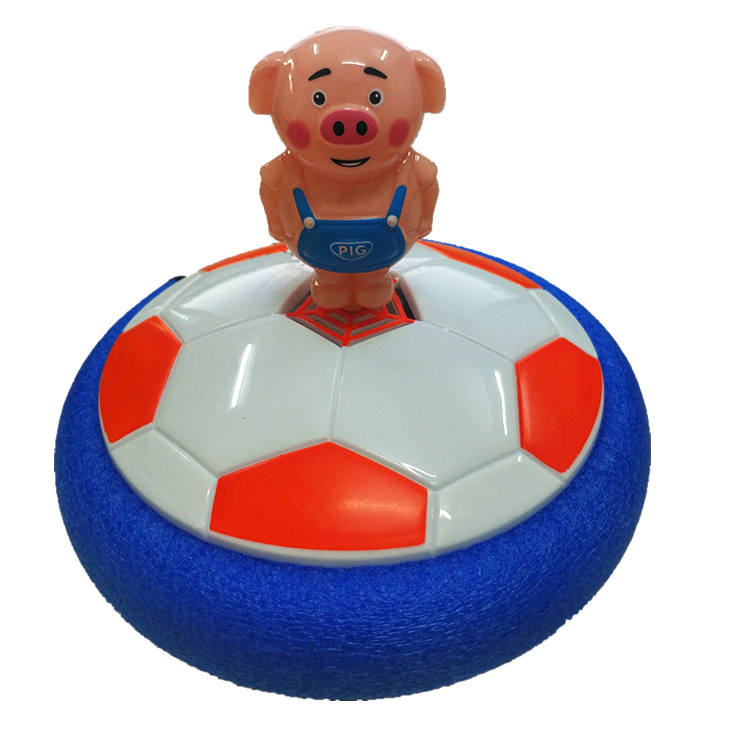 销悬浮足球室内气垫玩具18cm亲子互动训练带电动 灯光 音乐