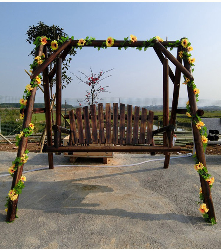 仿真太阳花向日葵花藤假花空调管子管道遮挡塑料花藤家居饰品藤条