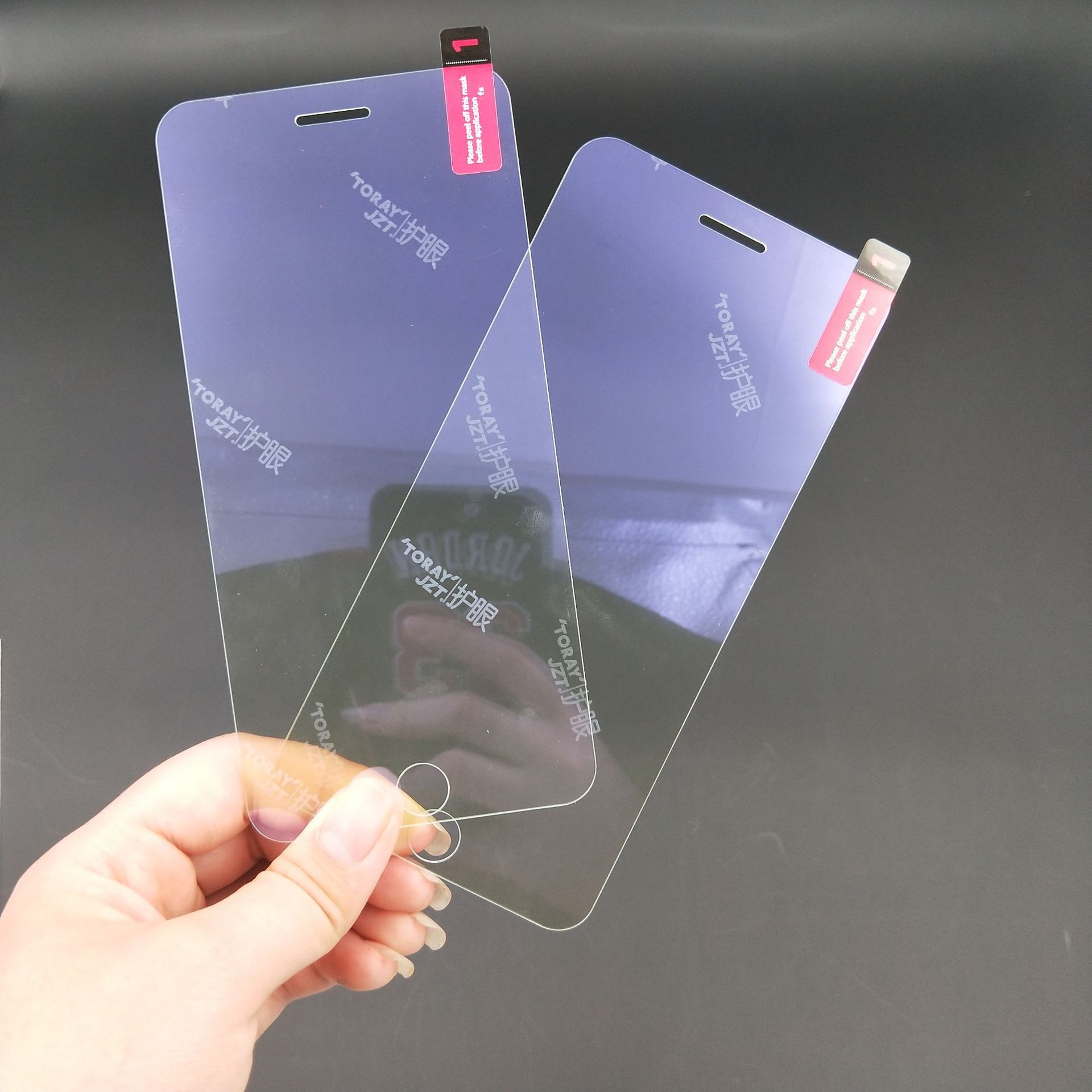 适用华为nova4全屏紫光钢化膜畅享7plus抗蓝光mate30手机玻璃膜