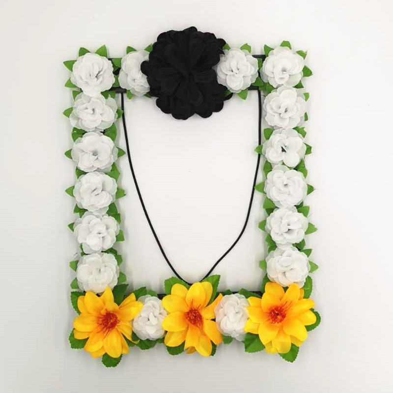 遗像花框罩12寸14寸16寸18寸相花相框花殡葬用品祭祀用品