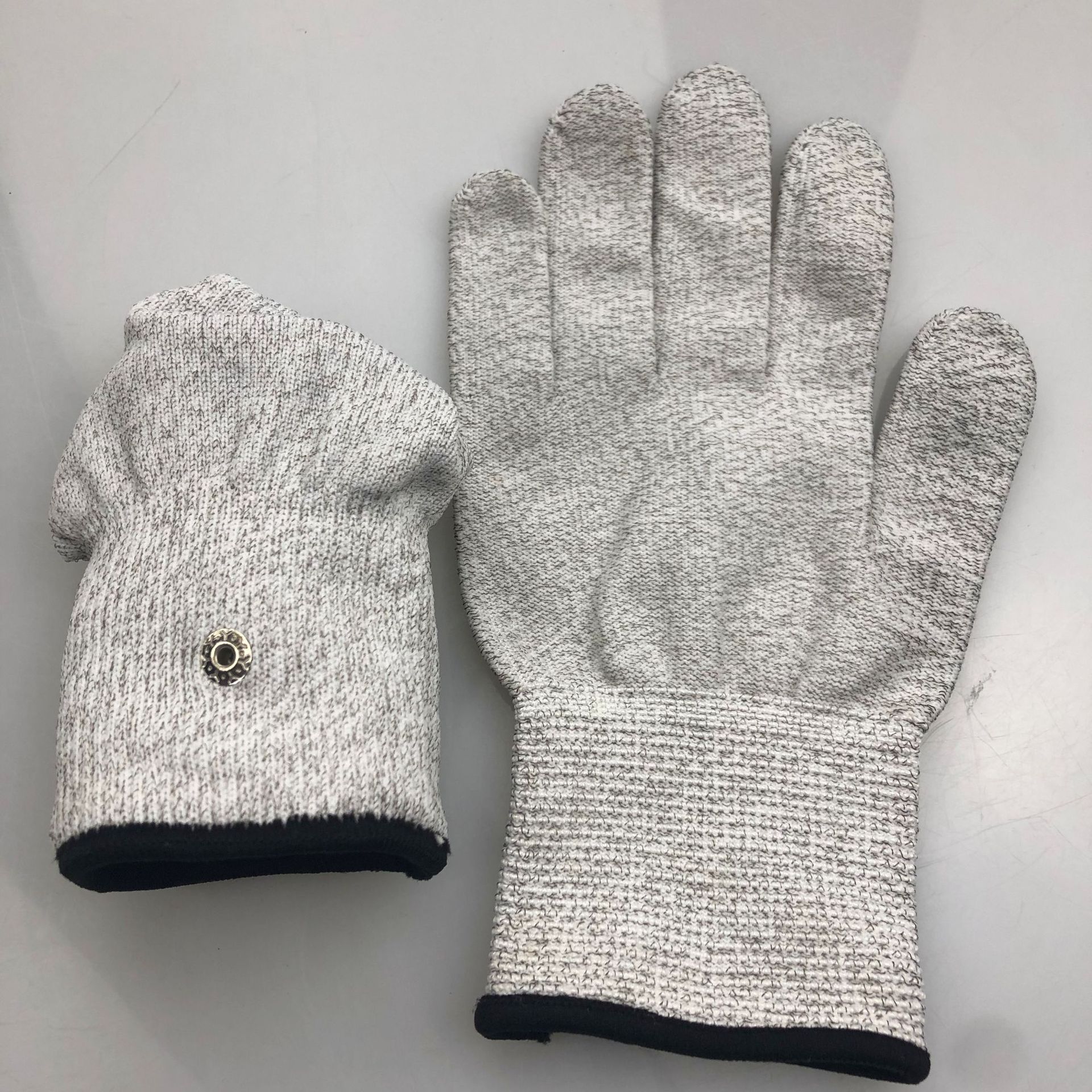 银纤维导电手套按摩美容经通脉咯防静电手套