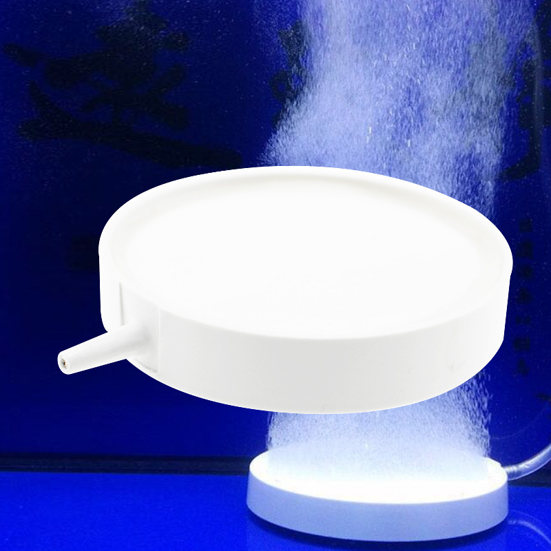 兴顺发空气盘 鱼缸水族增氧泵气泡石气头 静音高压纳米细化气泡盘