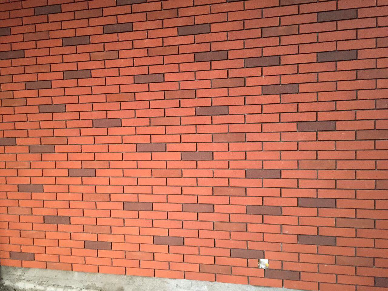 宜兴嘉岩牌 劈开砖厂家 6*24 红色pk砖 陶土劈开砖 现货供应