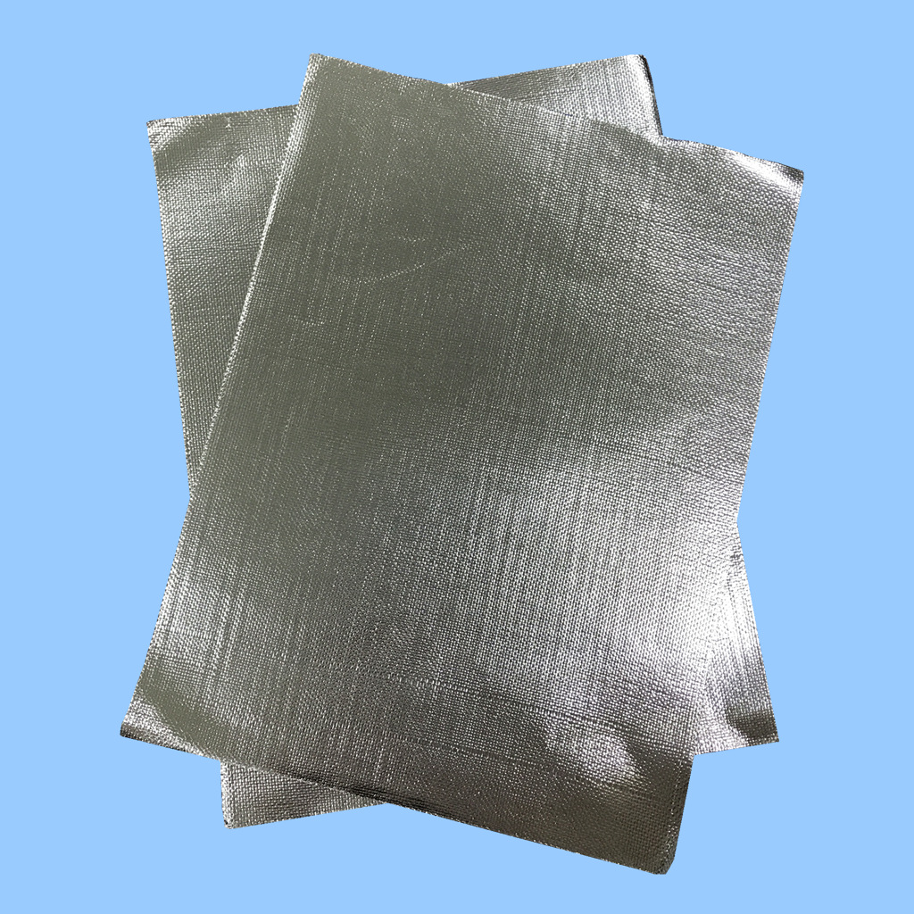 厂家供应 双面铝箔玻纤布 阻燃铝箔布 双面铝箔布 规格可定制