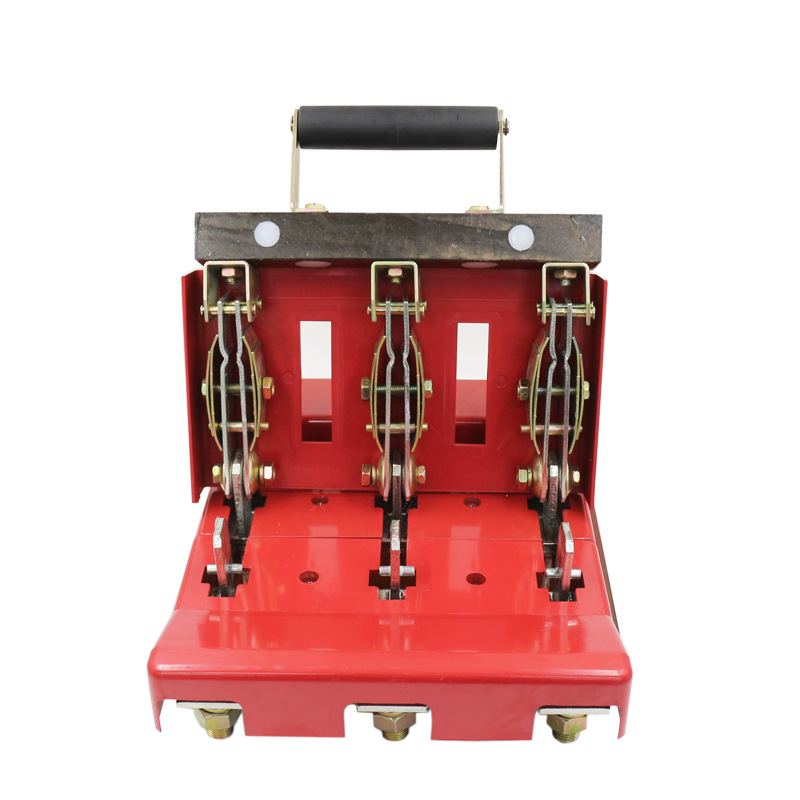 hd11f-600a/38标准全铜件玻板单投防误式刀开关 隔离开关3极闸刀