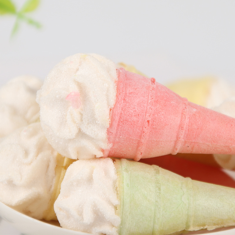 棉花糖52克袋装 脆皮冰筒棉花糖 烘培原料棉花糖袋装休闲糖果零食