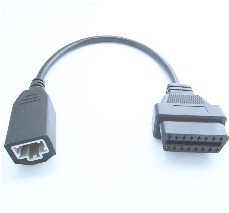 本田3pin3针obdobd2转接线16pin