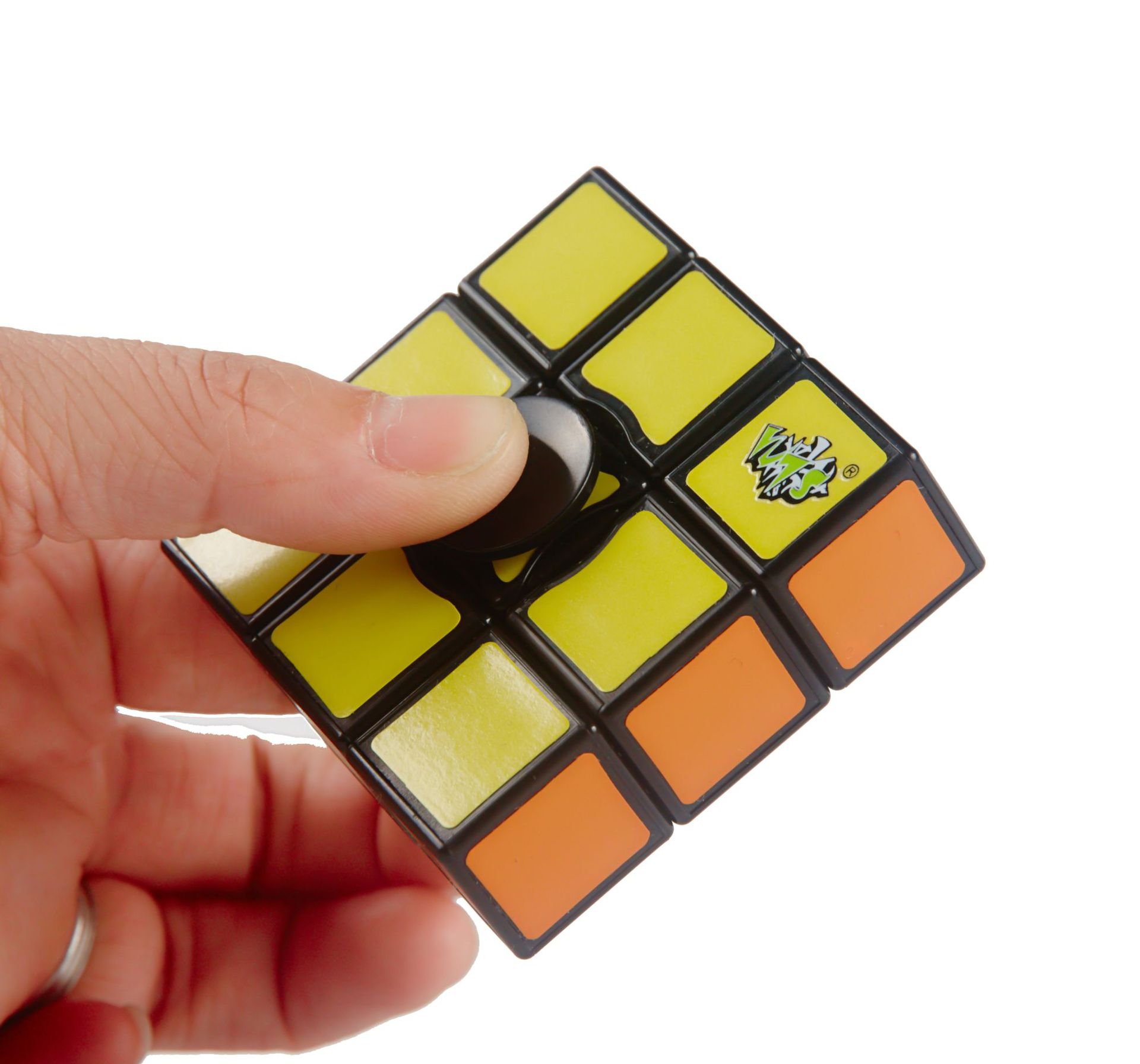 蓝蓝 指尖陀螺魔方 133 手指魔方 贴纸旋转异形玩具地摊货批发