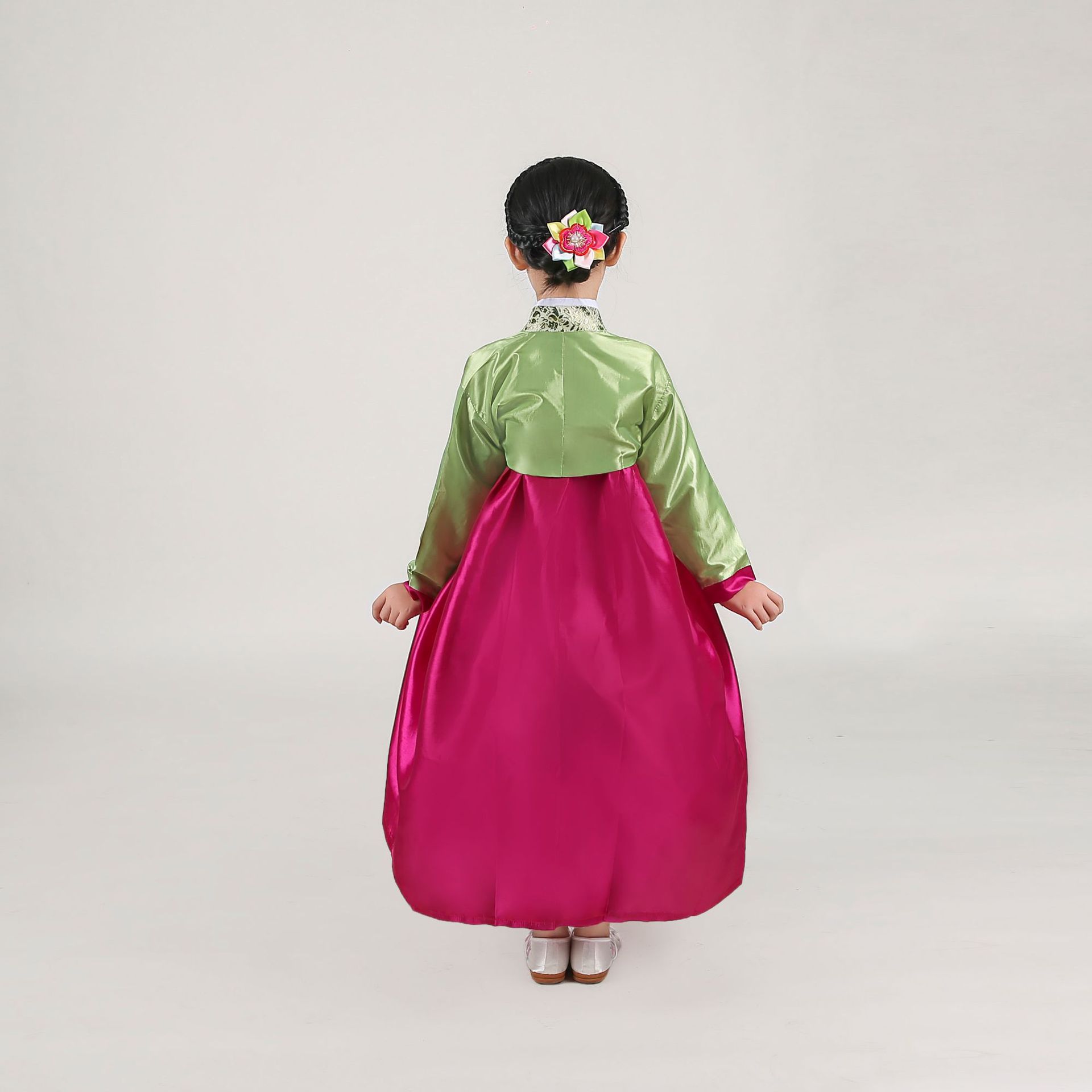 女童大长今服装传统朝鲜族演出服女孩韩国民族韩服韩式舞蹈裙舞台