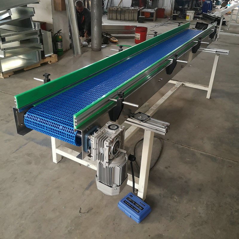 厂家生产食品网带输送机 塑料模块转弯网带输送机 耐高温输送线