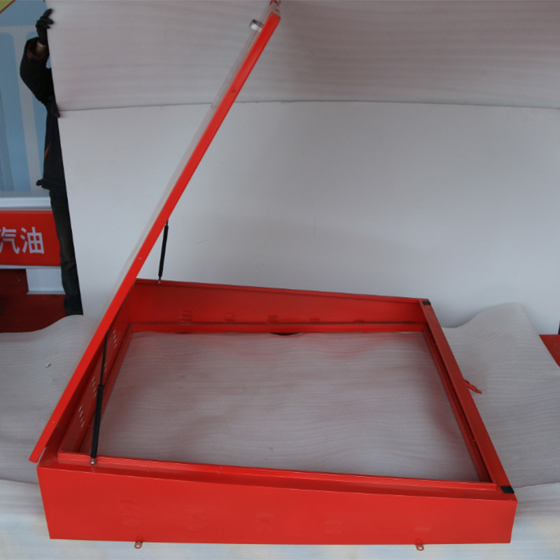 加油站配件生产厂家 罐区井盖 推拉井盖铝合金 井盖尺寸  可定制