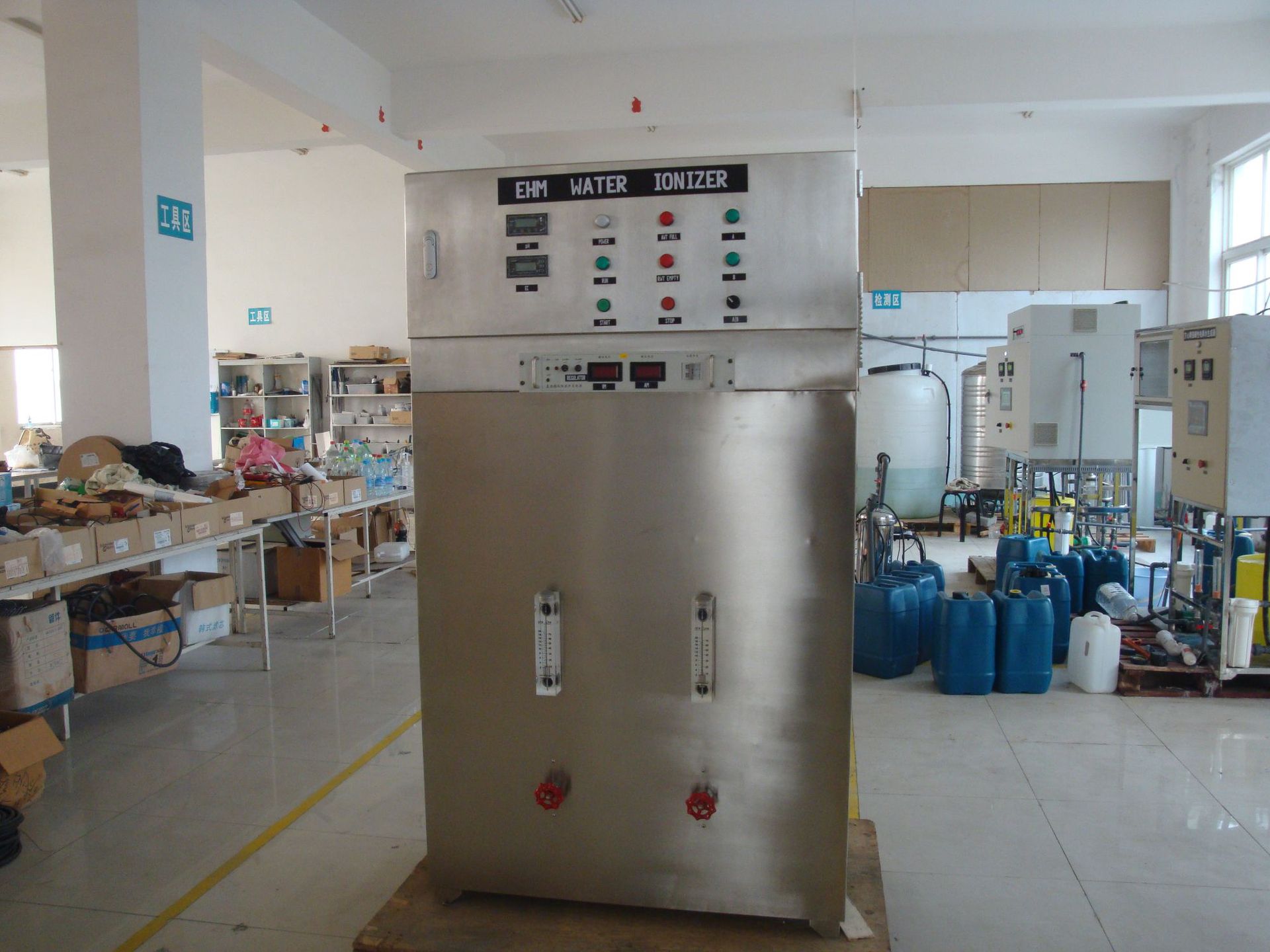 工业碱性电解水机弱碱性直饮水设备富氢水设备罐装水配套