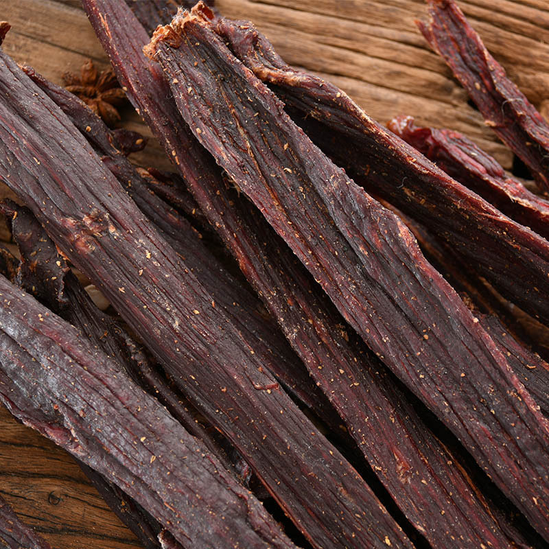 批发西藏特产麻辣五香牦牛肉散装超干风干牛肉