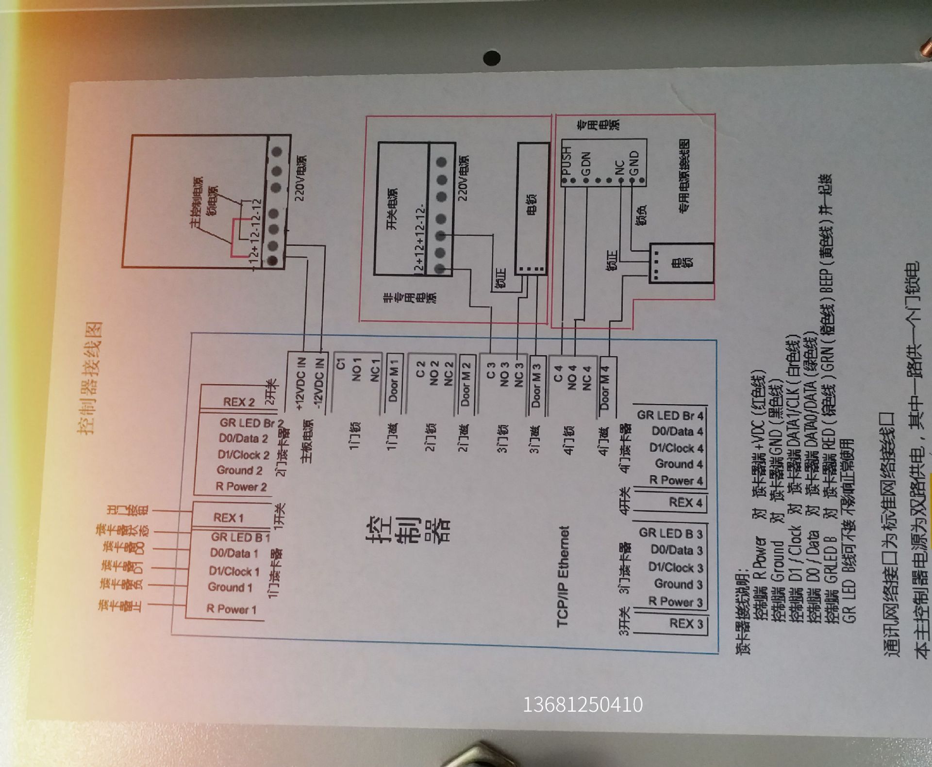 v100电源控制箱 v1000电源控制箱hid门禁电源控制箱 hid电源箱