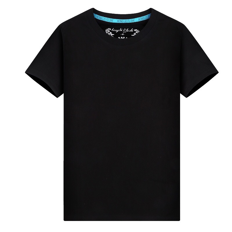 Factory Direct Sales Men's Cotton Short Sleeve T-shirt CVC round Neck T-shirt Company Activity Advertising Shirt