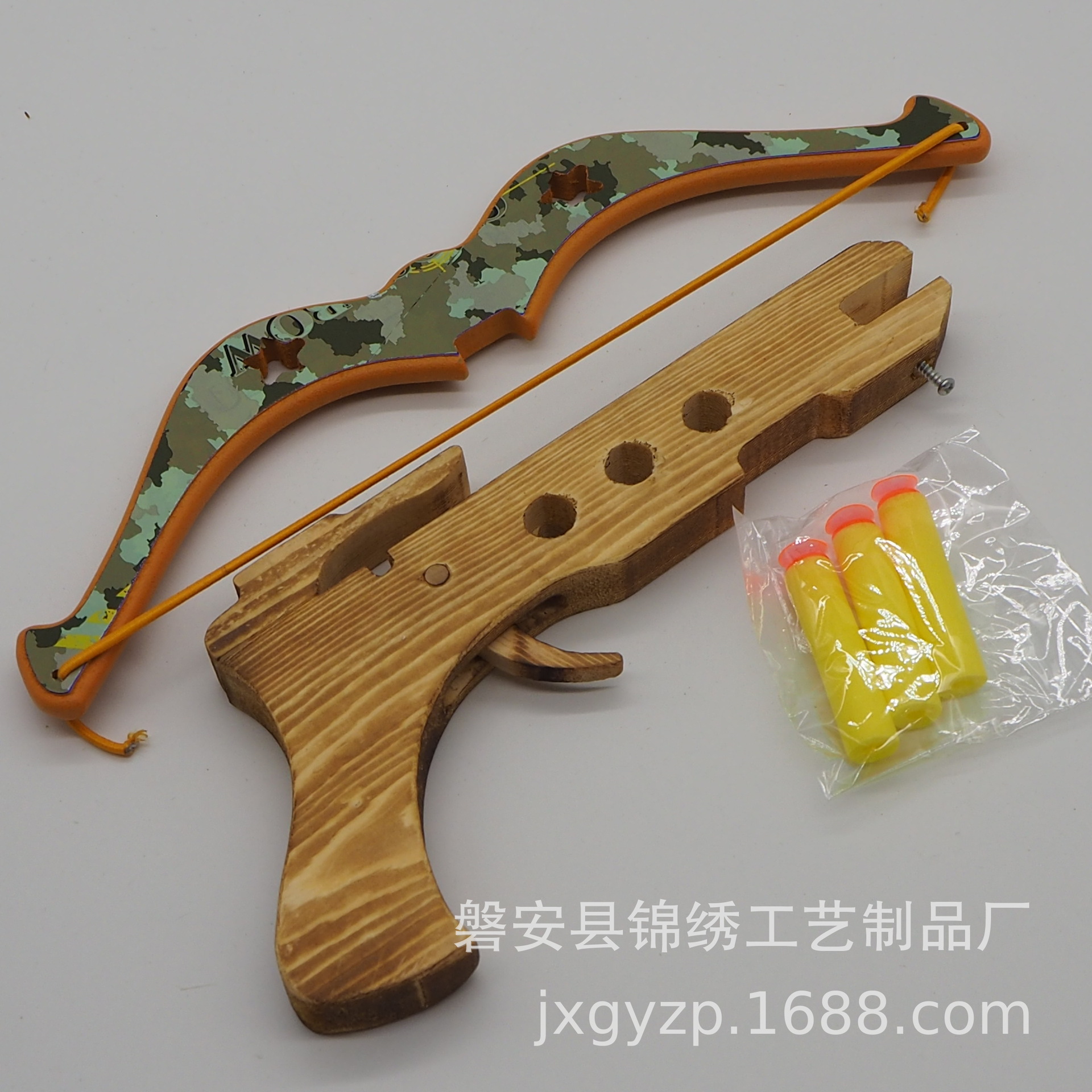 eva软弹吸盘弩模型 玩具弩模型 带箭靶 无杀伤力 景点庙会玩具