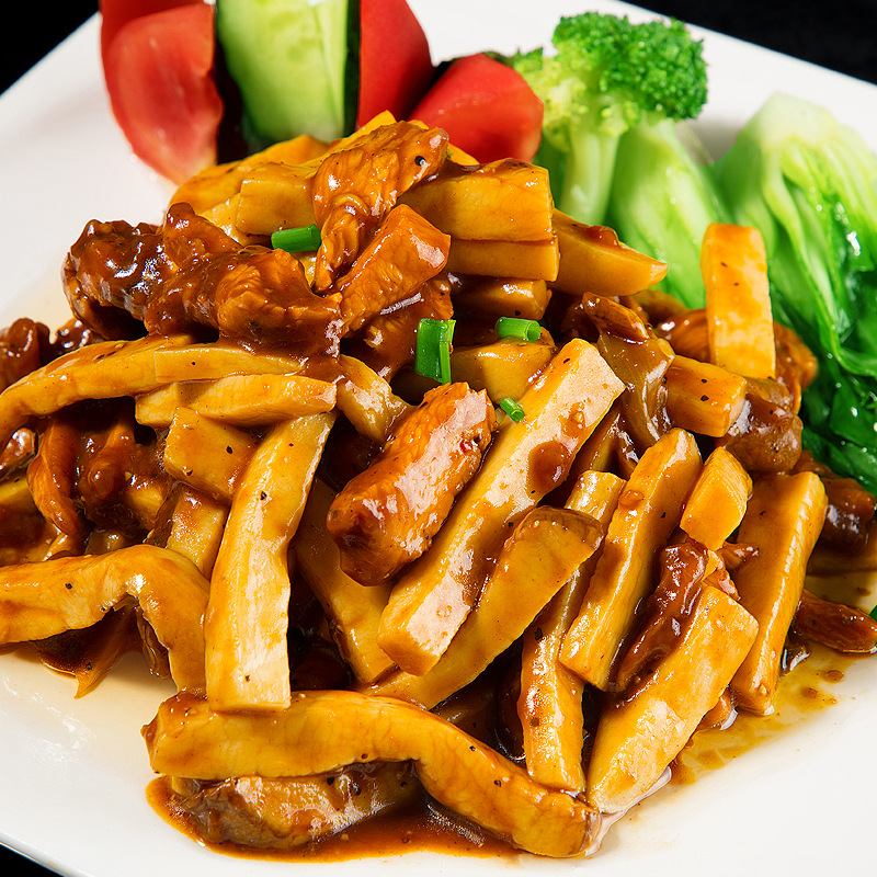 郝菜肴 黑椒鸡柳170g 外卖料理包10袋速食外面半成品菜料包盖浇饭