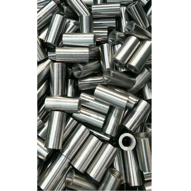 工地专用预埋螺栓连接钢筋套筒 国标直螺纹钢筋套管套筒规格定制