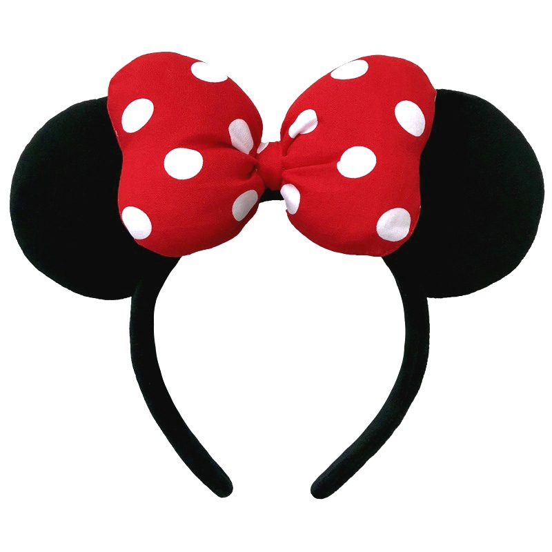 米奇发箍 成人米妮蝴蝶结头箍游乐场儿童卡通头饰