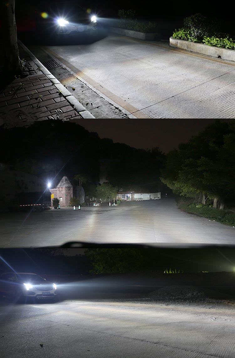 道奇专用酷威锋哲酷搏凯领道奇ram超亮聚光远近光汽车led大灯灯泡