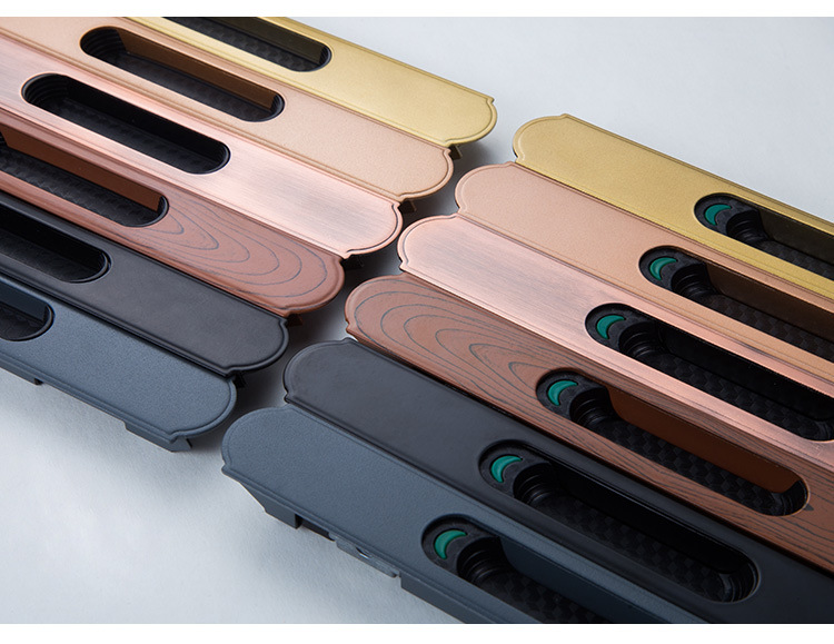 不锈钢门窗锁 推拉门一字条形锁 厨房阳台平移玻璃门90型长锁直供