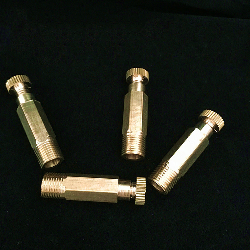 冷风门 老式暖气片手动放气针放风阀门排气阀 外螺纹1分g1/8