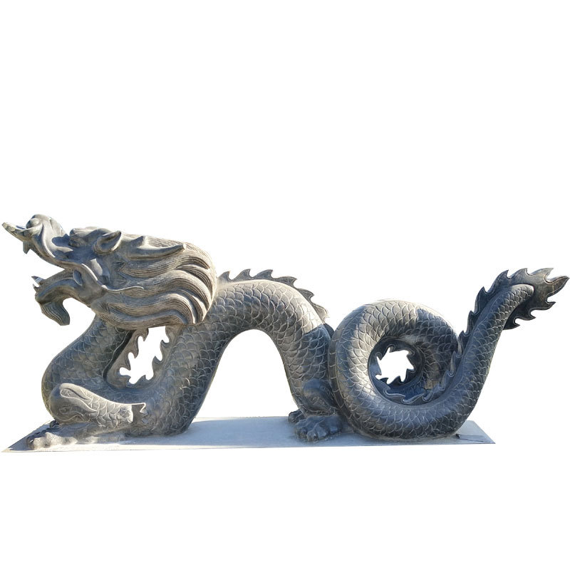 厂家直销 石雕龙 青石雕刻浮雕龙 广场文化园林雕刻摆件