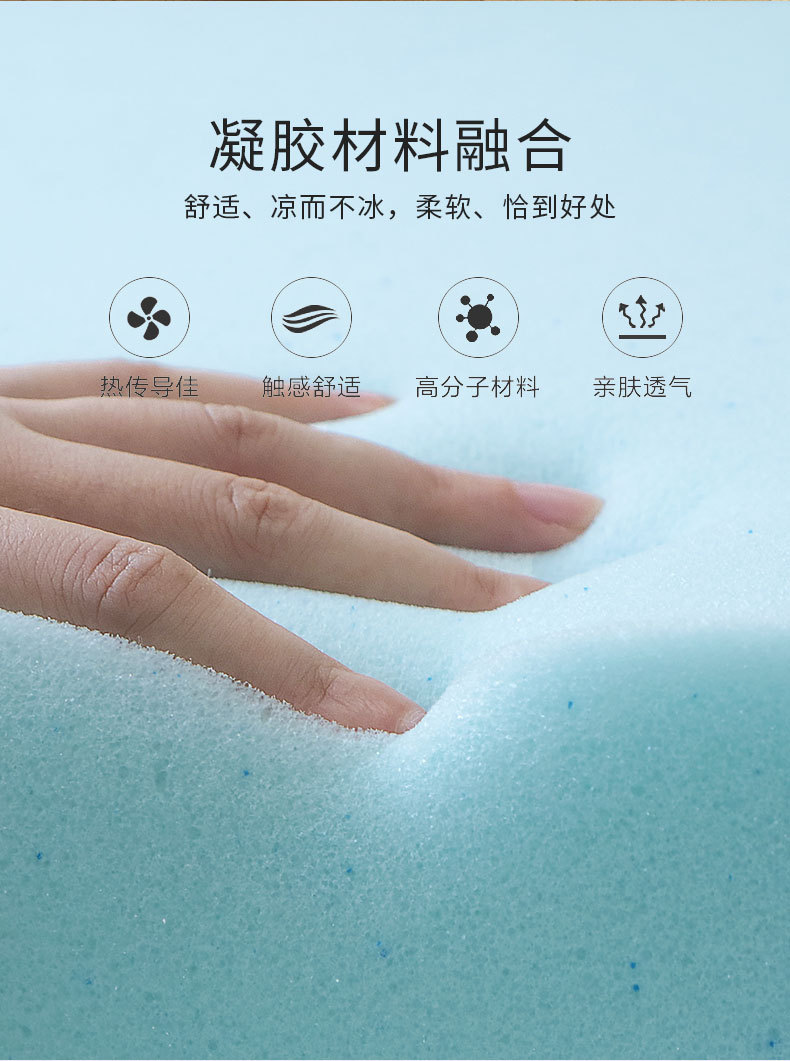 亚马逊凝胶记忆泡沫床垫 记忆棉榻榻米床垫子单人学生宿舍软垫