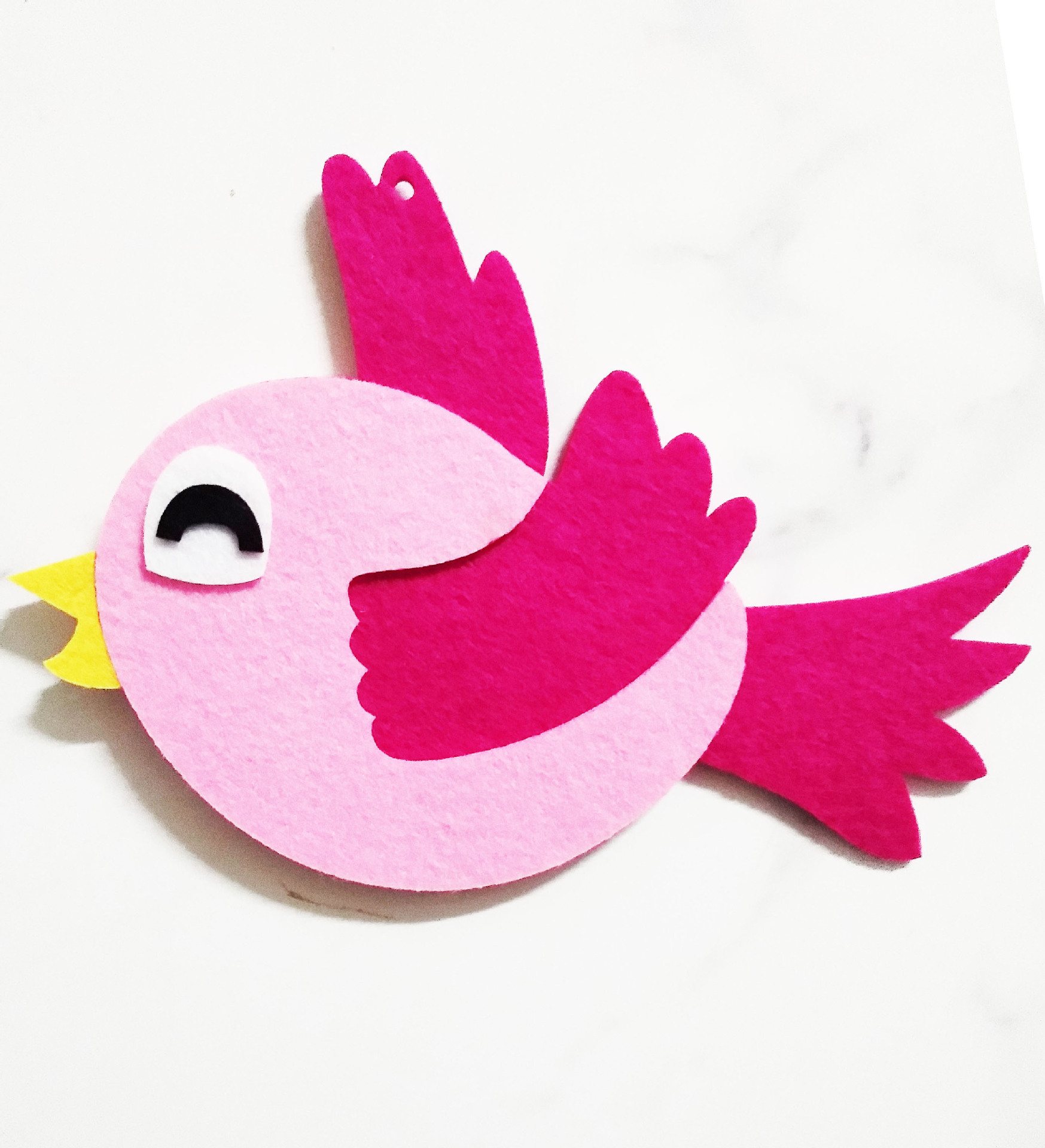 厂家批发幼儿园儿童房装饰天花板毛毡吊饰卡通小鸟创意挂饰定制