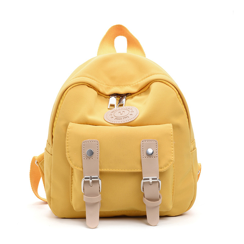 Korean Style Children's Bags 2023 New Disc Backpack Simple Leisure Mini Backpack Fashion Boys and Girls Student Schoolbag