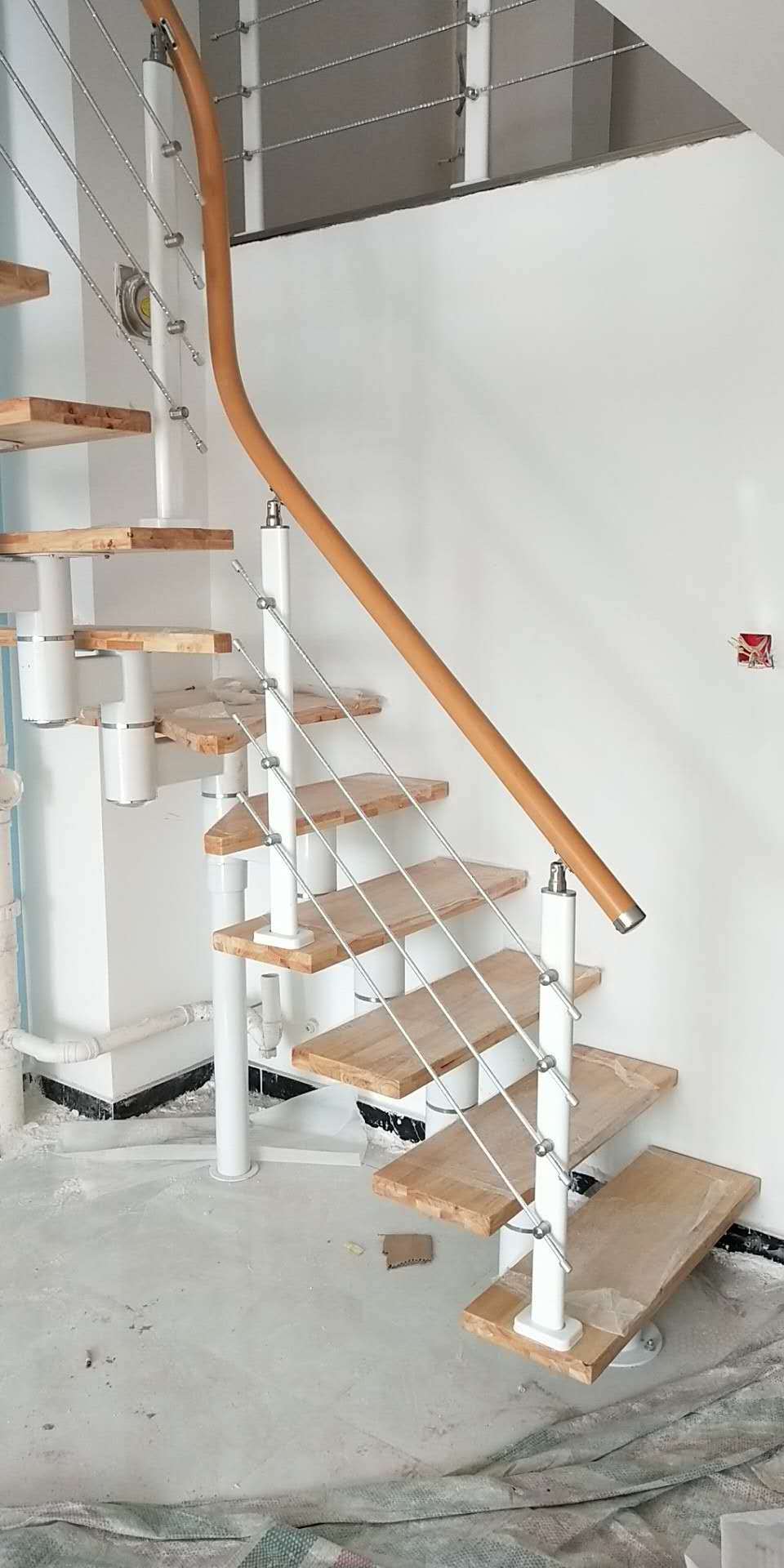 厂家直销 室内楼梯 楼梯扶手护栏 组合阁楼楼梯旋转楼梯 报尺定制