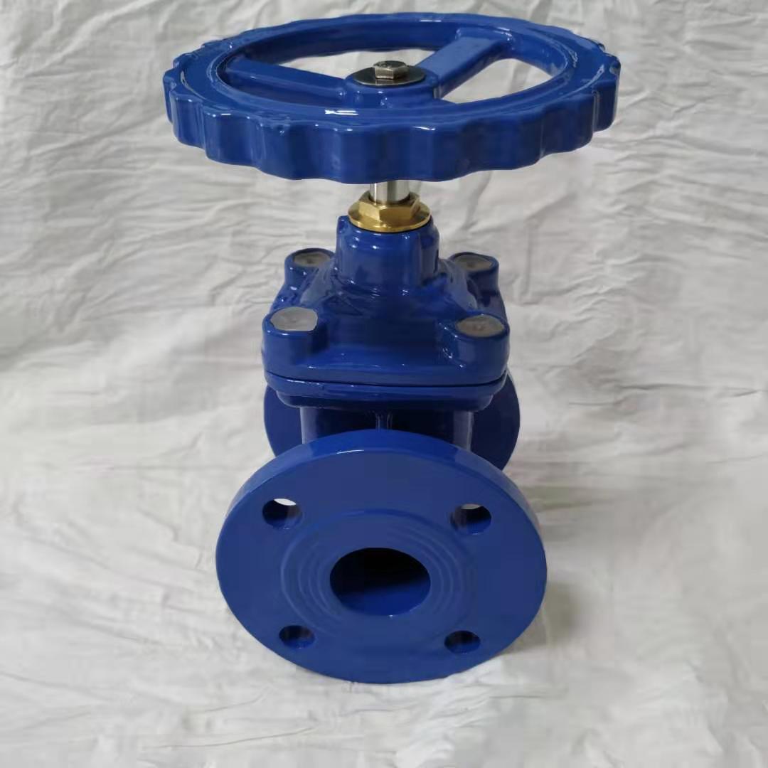 阀门 铜压盖闸阀 德标闸阀 z45x 闸阀 dn100 dn150 软密封闸阀