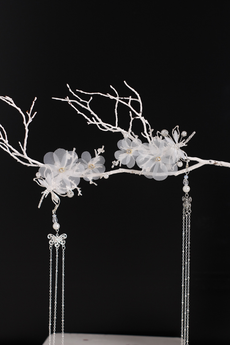 古风饰品古装头饰蜻蜓蝴蝶发夹流苏古典唯美仙气发饰古代汉服配饰