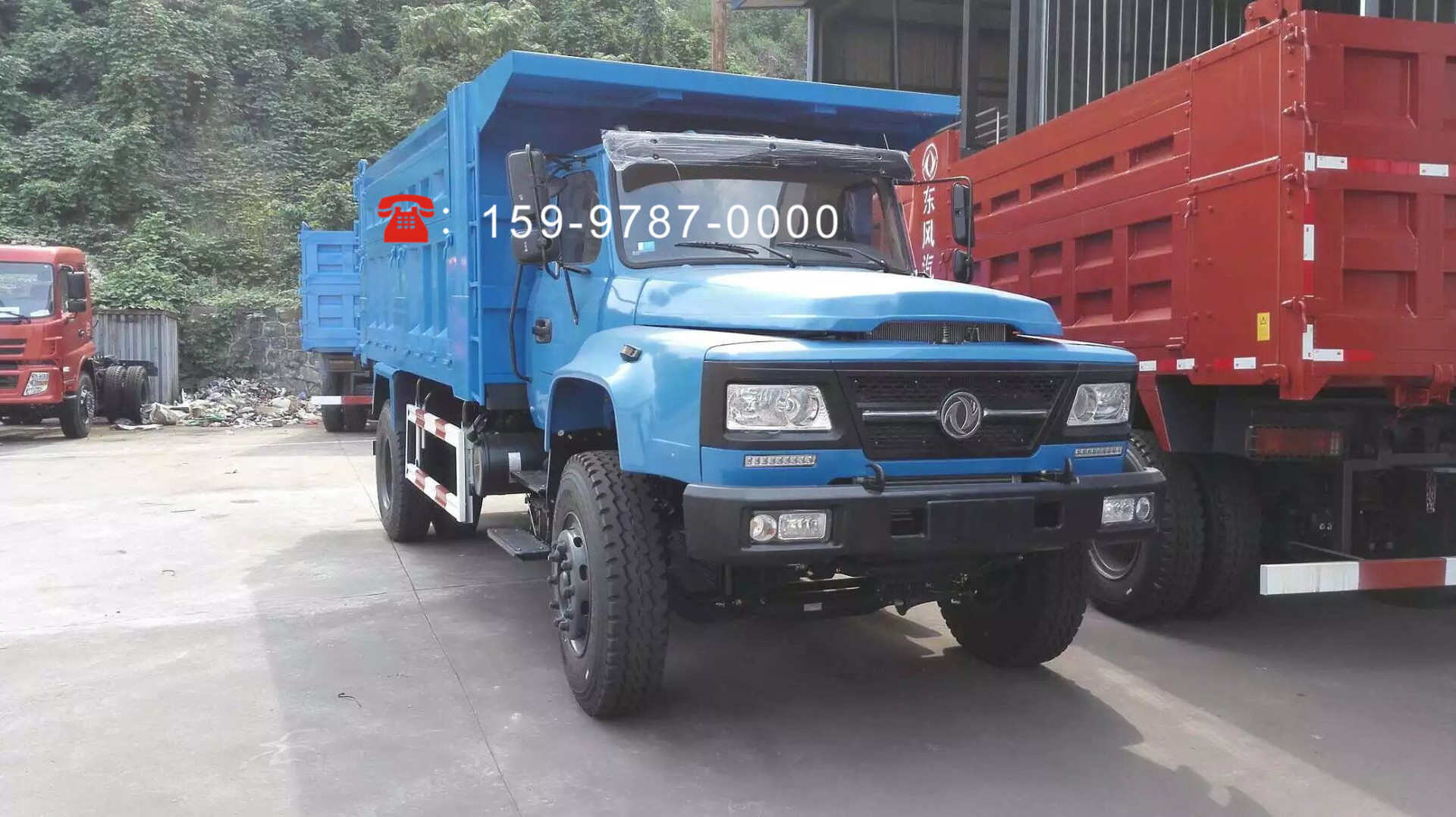 尖头自卸车 东风长头自卸车 180马力 4.2 4.5米车厢 加强型