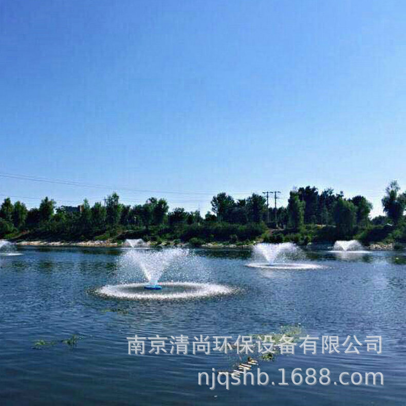 生产供应喷泉曝气机浮体 大流量喷泉曝气机 涌泉式喷泉曝气机