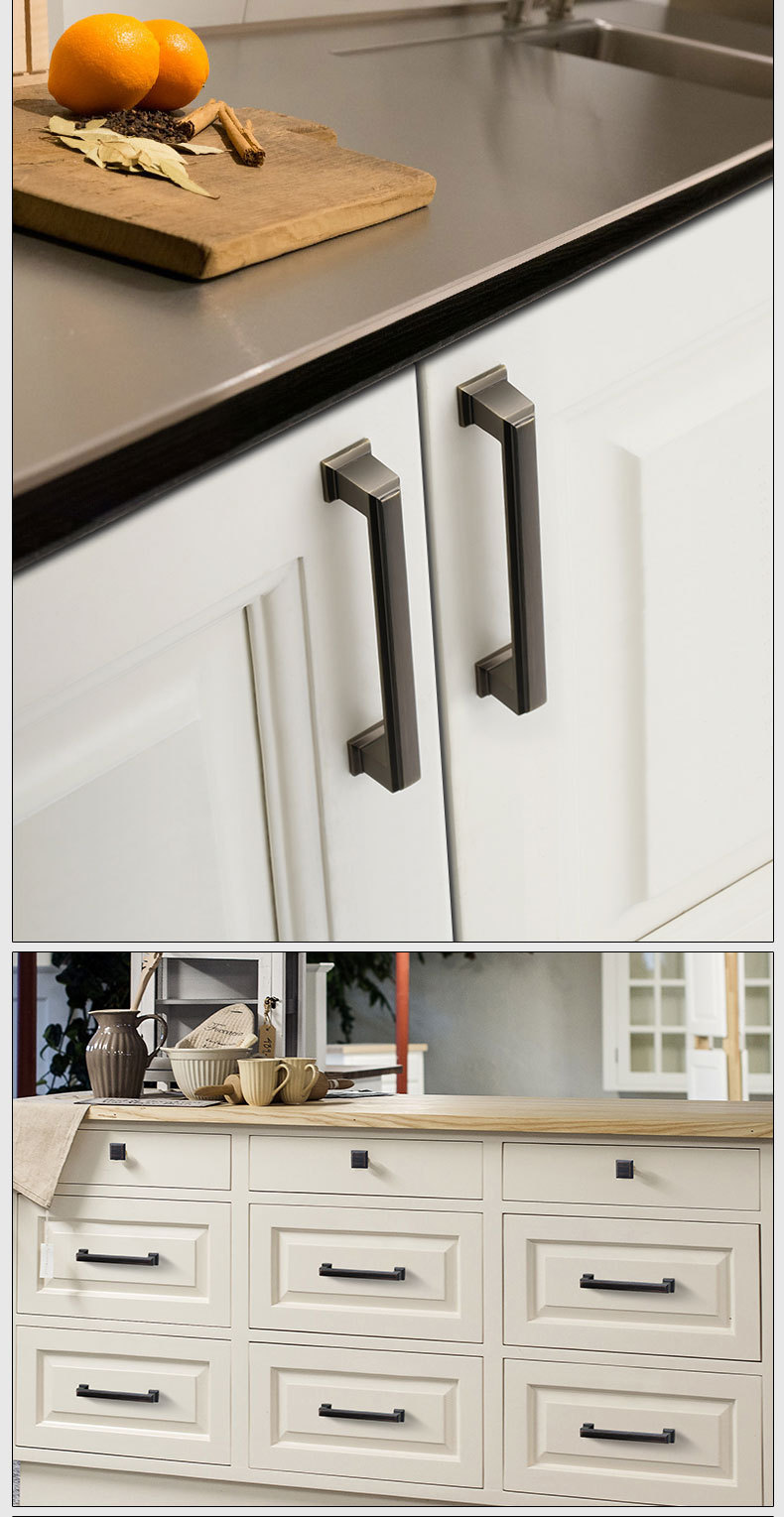 厂家直销现代简约鞋柜橱柜拉手 美式抽屉衣柜门把手 家具五金配件