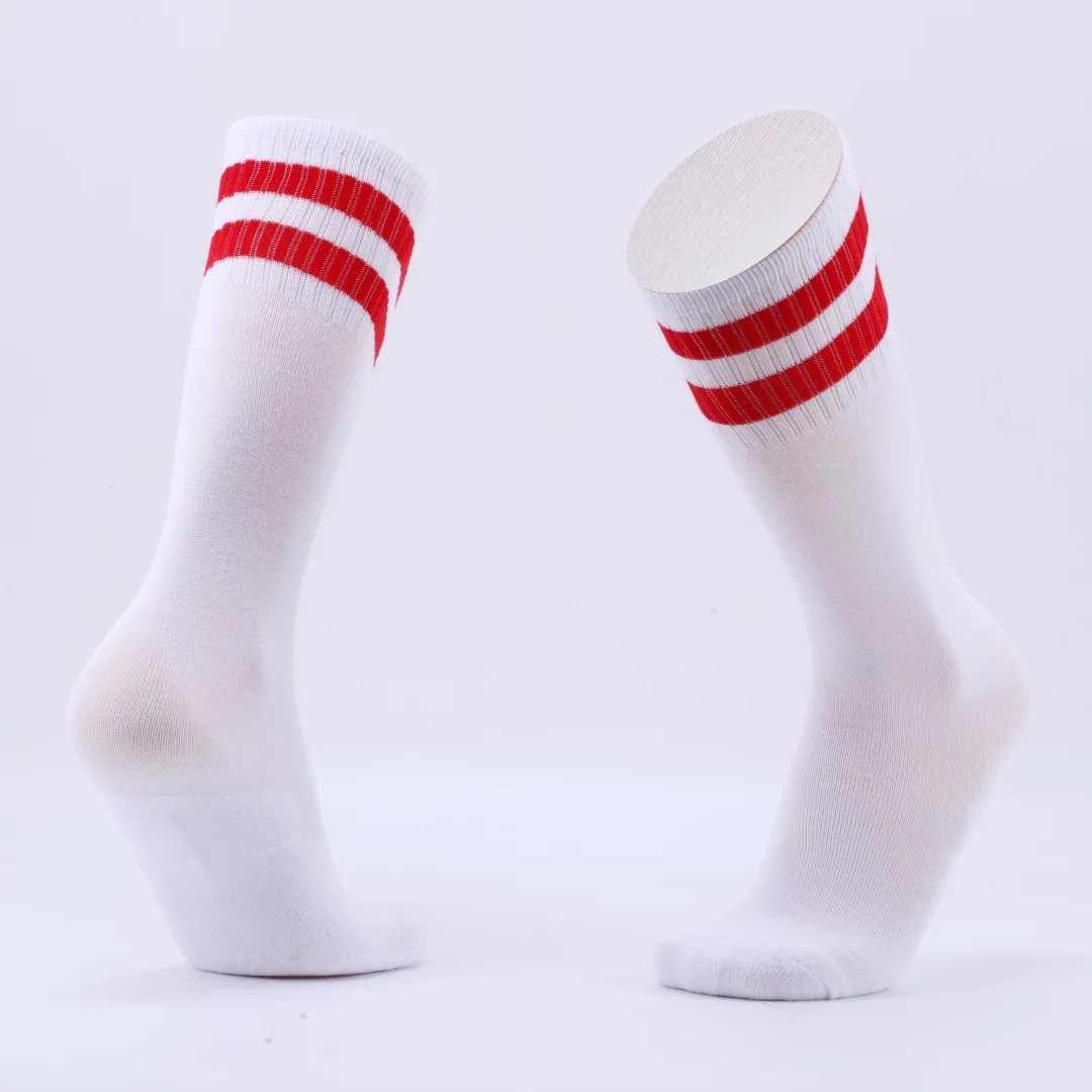 儿童薄款过膝足球袜中小学生比赛球袜防滑长筒训练两杆运动袜子