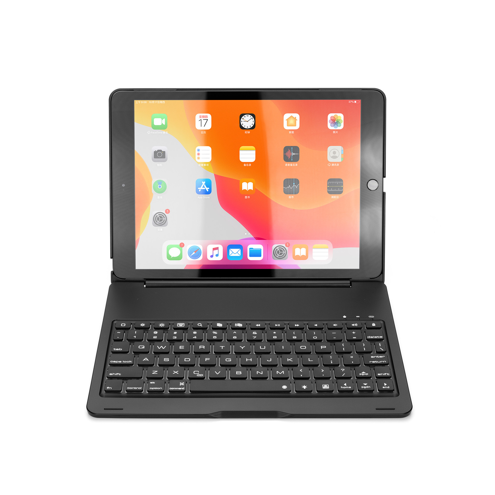 新ipad102寸铝合金键盘ipad2019蓝牙键盘bluetoothkeyboard