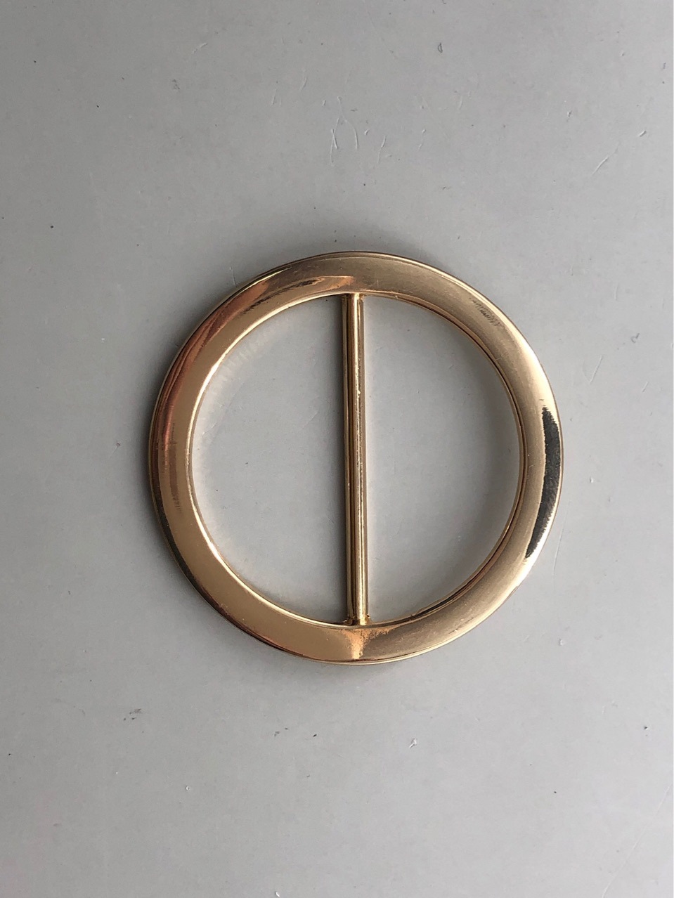 圆形日子扣一寸半圆形日子扣38mm腰带扣外套搭金属圆日子扣皮带扣