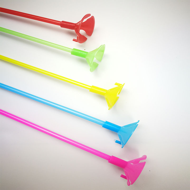 批发气球配件气球杆气球托加长气球棍加强气球杆托塑料气球托杆