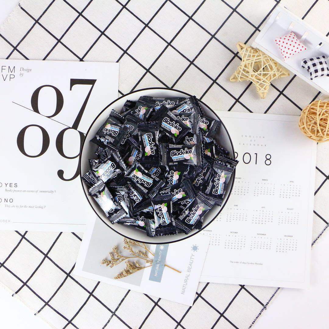 万宝路黑冰无糖薄荷糖 海盐清柠薄荷糖500g 酒店招待旅游休闲零食