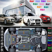 适用于奥迪Q7发动机护板Q7变速箱护板A5车身护板奥迪A7车身护板